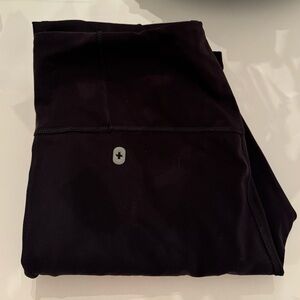 FIGS Black High Waisted Skinny Scrub Leggings Medium